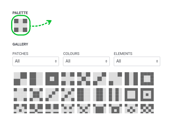 Delete Big Block from palette