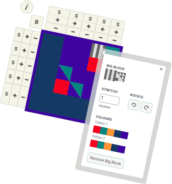 Designing a Quilt with PatchNPlay